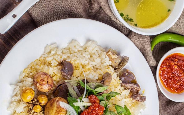 1 Cơm gà Hội An + 1 coca