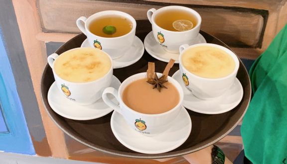 Trà sữa khoai môn trân châu đường đen