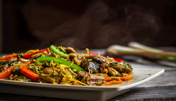 Lươn Xào Sả Ớt