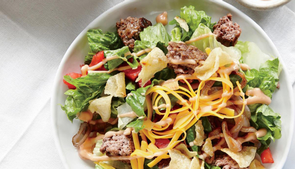 Cơm Gạo Lứt Trộn Thăn Bò