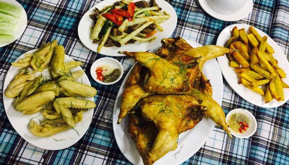 Gà Chiên Mắm Nguyên Con