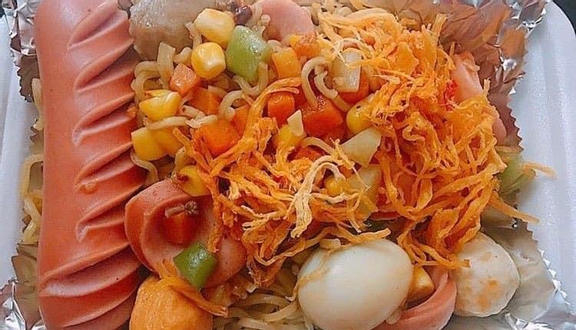 Combo Mì Trộn Xúc Xích + Pepsi