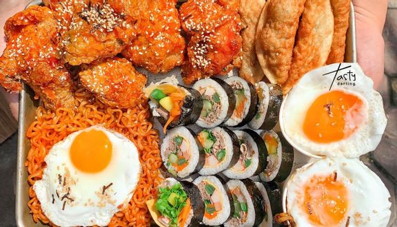 Combo Kimbap Bò + Canh Rong Biển