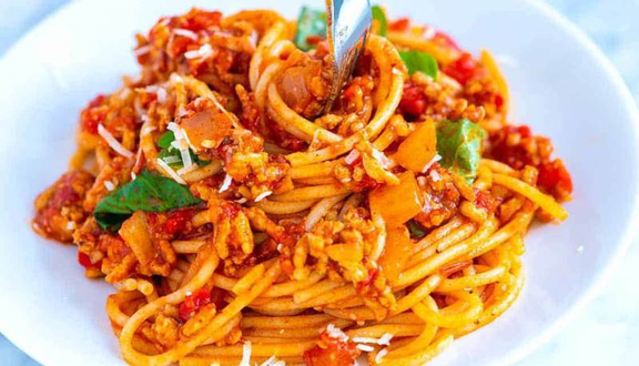 Mỳ Ý Bò Băm