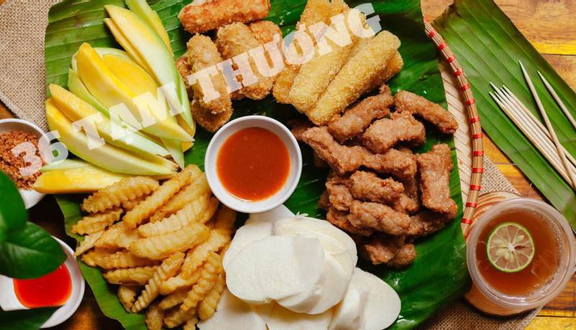 Nem chua tẩm bột 10 chiếc