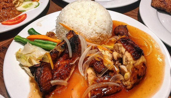 **Đùi Gà Sốt Cà Ri** – BBQ Chicken Leg, Curry Sauce