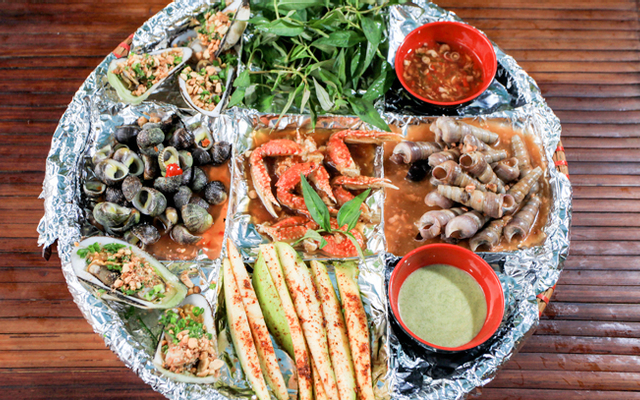 Ngao Trắng Hấp Sả