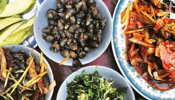 Ốc Vặn Luộc Mắm