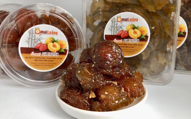 Mận Dẻo Chua Ngọt-hộp 500g