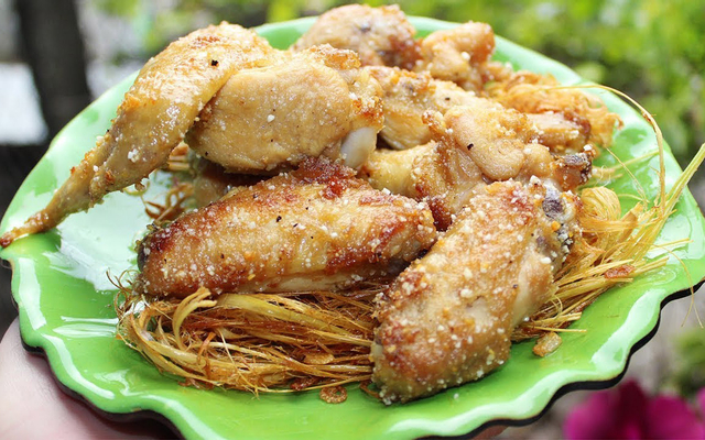 Mực cơm hấp
