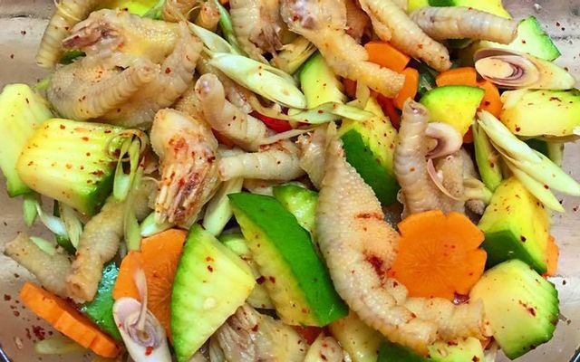 Chân gà sả tắc (vừa)