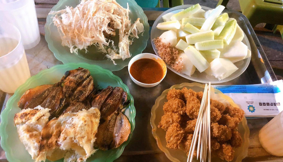 MỰC CHIÊN BƠ TỎI