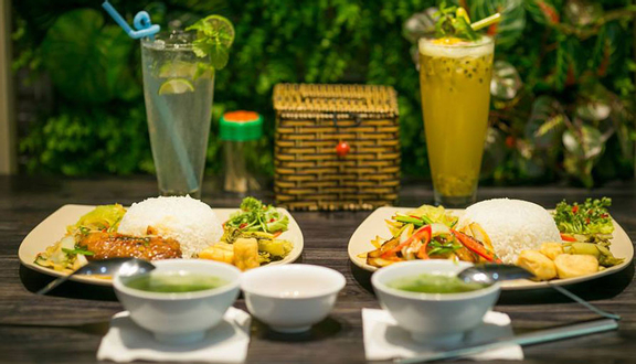 Cơm trứng đúc thịt