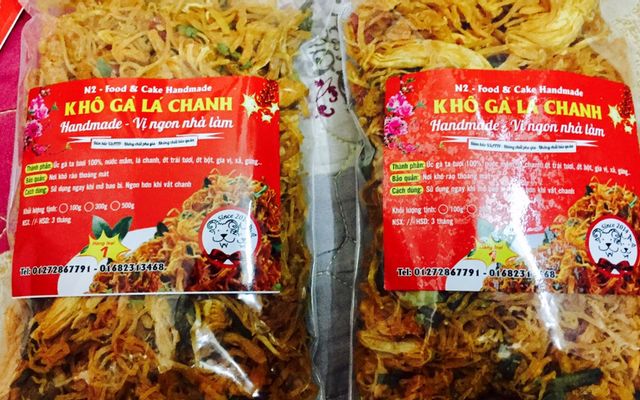 Khô Gà Ta Lá Chanh 150gr
