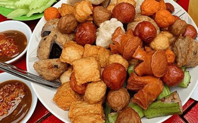 Combo 5 cá viên sốt nước mắm bơ tỏi