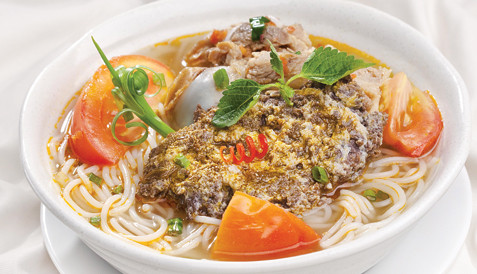 Bún Cua Riêu Mọc Đậu