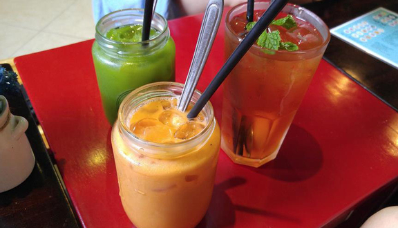 Trà táo bạc hà