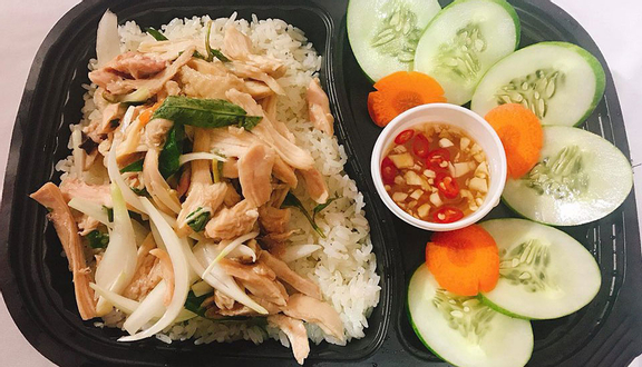 Cơm Thịt Lợn Quay + Thịt Băm Rang