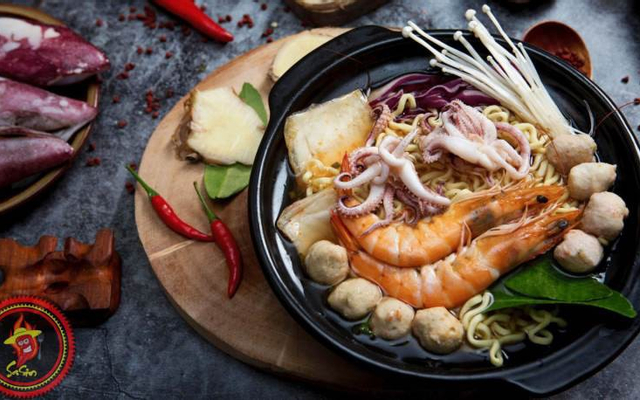 SaSin - Mì Cay 7 Cấp Độ Hàn Quốc - Nguyễn Tri Phương