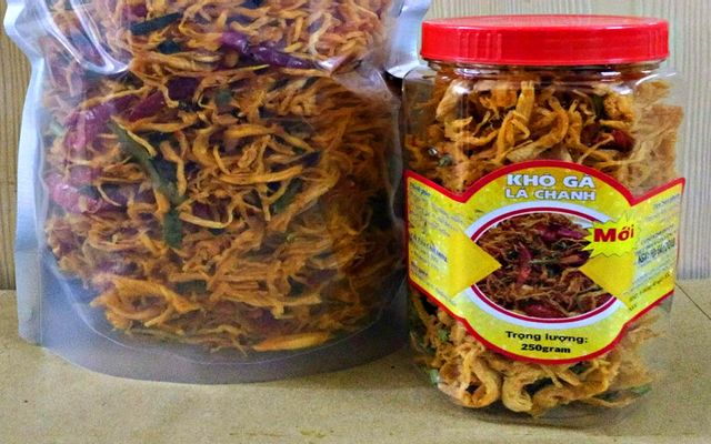 Bánh Cơm Nếp Cháy Khô Gà